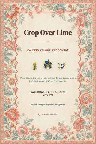 Barbados Crop Over invitation preview