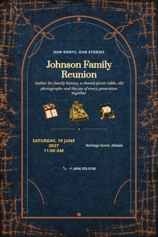 Black Family Reunion & Heritage Picnic invitation preview
