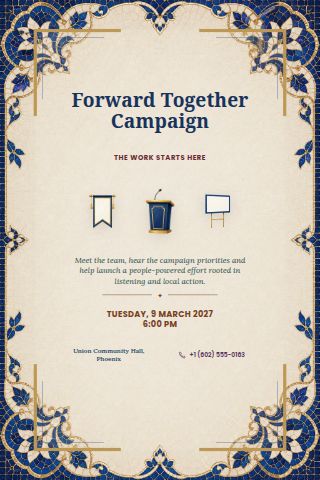 Campaign Kickoff invitation preview