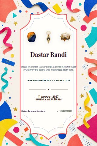 Dastar Bandi invitation preview