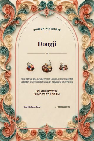 Dongji invitation preview