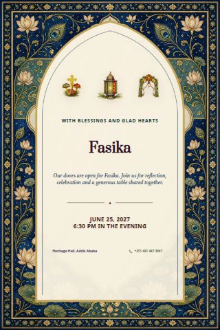 Fasika invitation preview