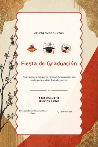 Graduation Party invitation design