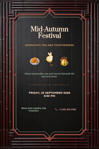 Mid-Autumn Festival invitation preview