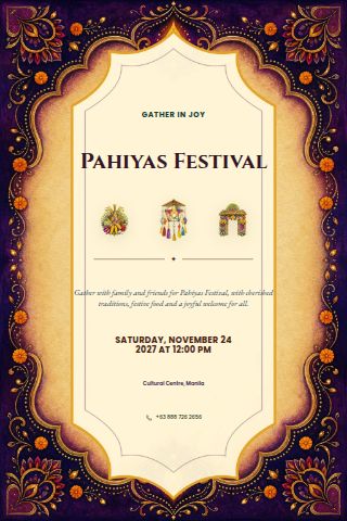 Pahiyas Festival invitation preview