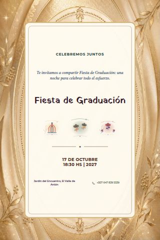 Graduation Party invitation design