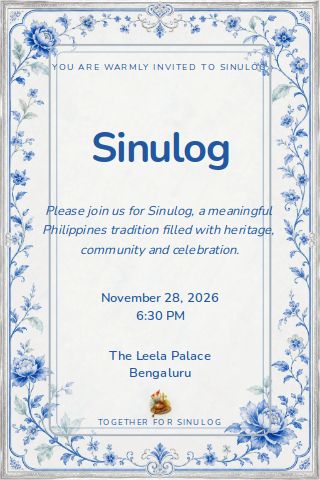 Sinulog invitation design preview