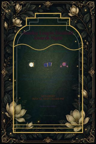 Sunday League Football Awards Night invitation design preview