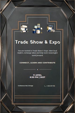Trade Show & Expo invitation preview